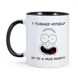 Mugs I Turned Myself In To A Mug 11 Oz Ceramic Creative Home Office Milk Tea Coffee Lovely Funny Friends Birthday Christmas Gift