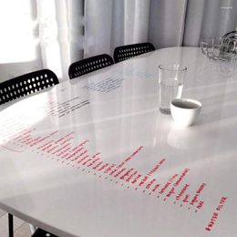 Window Stickers HOHOFILM 50cmx400cm Clear Writing Film Board Sticker Whiteboard Glass Self-Adhesive Peel & Stick Decal