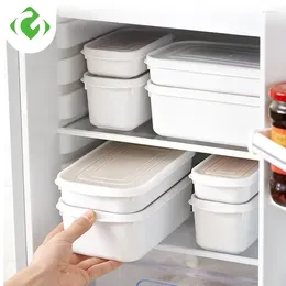 Storage Bottles Refrigerator Box Special Sealed Home Kitchen Multi-function Plastic With Lid Food Organizer Microwave Available