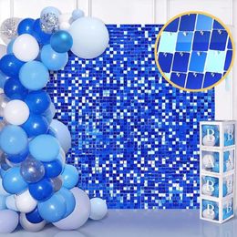 Party Decoration Wedding Sequin Backdrop Glitter Square Baby Shower Panels Birthday Po