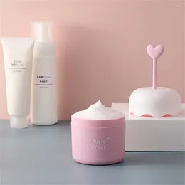 Liquid Soap Dispenser Cute Foamer High Quality Modern Minimalist Facial Cleansing Foam Machine Bubbler Use Portable Durable Three Colors