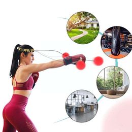 New Rope And 1Pcs For Magic Reflex Speed Training With Headband Boxing Punching Ball Z5p3