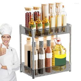 Kitchen Storage Spices Rack Organiser Seasoning Cabinet High Fence Under Sink For Bathroom