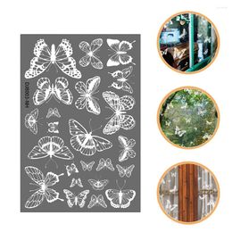 Wallpapers 1 Set Window Clings Static Butterfly Decorative Non Adhesive Stickers