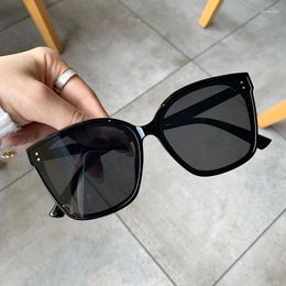 Sunglasses Korean Style For Men Women Square Shape UV400 Protection Party Glasses High Quality Female Sunglass