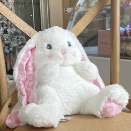 Stuffed Plush Animals 30/40/55CM Cute Rabbit Plush Toy Sleeping Throw Pillow Stuffed Plush Animals Toys Soft Kids Appease Doll Girl Birthday Gift240327