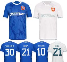 Soccer Jerseys 24-25 Universidad de Chile Customised Thai Quality custom jerseys 10 VARGAS 9 FERNANDES 11 PALACIOS 13 MOYA 19 95th special version