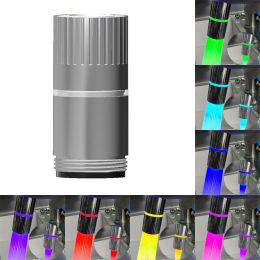 Glow Copper Temperature Sensor Kitchen Faucet Nozzle Colourful LED Light Water Stream Bathroom Faucet Aerator