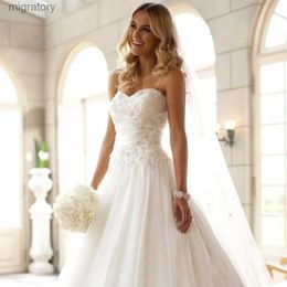 Urban Sexy Dresses 2024 Luxury Store New Strapless Bride Wedding Dress Sweetheart Matte Satin Pregnant Princess Large Size Bridal Gown Robe De Mari yq240329