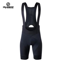 Cycling Bib Shorts Men Outdoor Wear Bike Cycling 6 Hours Padded Riding Bib Tights Bicycle Clothing 240319