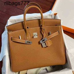 Bk Designer Bag Leather Handbag Pisaff Platinum Custom 25 30 Size Optional Togo Palmprint Epsom Calfskin Full Seam