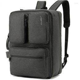 Backpack Chikage Men's Computer Bag Business Commuter Large Capacity Travel Multi-function High Quality Unisex