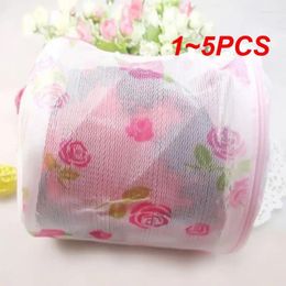 Laundry Bags 1-5PCS Wash Bag Lady Women Bra Underwear Sock Washing Machine Protection Net Mesh Lingerie Hosiery Zip