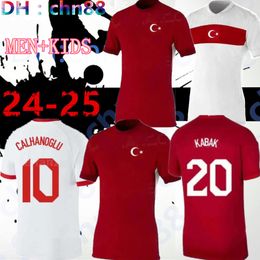 Turkey Club Full Sets Soccer Jersey 2024 2025 National Team Burak Kenan Karaman Hakan Calhanoglu Zeki Celik Sukur Ozan Kabak Yusuf Yazici Turquia Shirt Kits