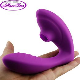 Other Massage Items Vaginal suction cup vibrator oral sex temptation clitoral stimulation female masturbation sex toys Q240329