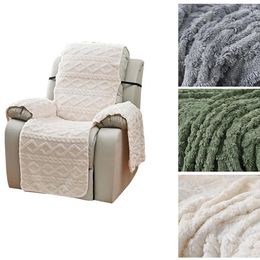 Chair Covers 1/2/3 Seater Recliner Sofa Cover Jacquard Towel For Living Room Non-slip Dog Seat Mat Protector