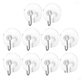 Hooks Rails 10 Pcs Suction Wall Small Cup Shower Hanger Towel Hook Drop Delivery Home Garden Housekeeping Organisation Storage Dh18P