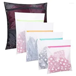 Laundry Bags Set Of 5 Mesh Bags-1 Extra Large 2 Big & Medium For Blouse Hosiery Stocking Underwear Travel