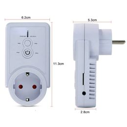 V106 EU Plug Socket Smart Outlet Switch with Temperature USB Output Sim Card Slot Sensor SMS Control Russian