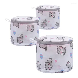 Laundry Bags -3Pcs Mesh Bag For Delicates Bra Washing Machine