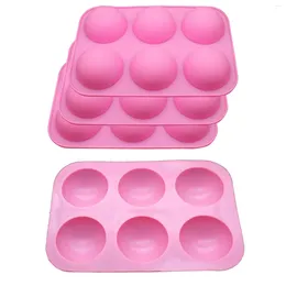 Baking Moulds Half Ball Sphere Silicone Cake Muffin Chocolate Cookie Mould Decor Birthday Wedding Party Stencil Edge Tools