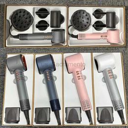 Hair Dryers Super High Speed Hair Dryer 110V / 220V Professional Hairdryer Styling Negative Ion Tool Constant Anion Electric Hair Blower 240329