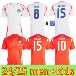 2024 Chile Soccer Jerseys chilean 24 25 Vidal Alexis Sanchez Felipe MEDEL Erick E.VARGAS Men kids kit Football Shirts SALAS Zamorano Sierra