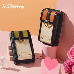 Shoulder Bags Siihenrry Fashion Small Crossbody Women Mini Matte Leather Messenger Bag Ladies Phone Valentine's Day Present