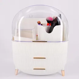 Storage Boxes Makeup Organizer Cosmetic Display Cases With Brush And Lipstick Skincare Case