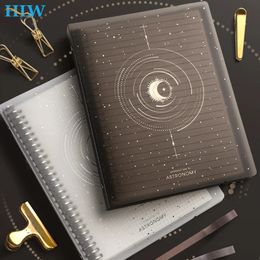 Diary A5 B5 A4 Starry Sky Loose Leaf Binder Notebook Inner Core Cover Note Book Journal Planner Office Stationery Supplies 240329