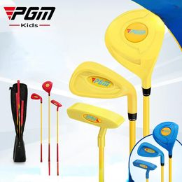 PGM 2-5 Years Old Kids Golf Club Set Childrens Boy Girl Beginners Golf Training Wood Iron Swing Putter Bag Gift JRTG011 240312