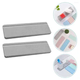 Pillow 2 Pcs Wash Mat Pad Container Absorbent Diatomite Desk Top Protector