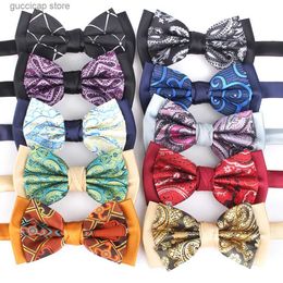Bow Ties NEW Men Bow tie Wedding Bow ties For Men Women Bow knot Adult Floral Bow Ties Cravats Party Groomsmen Bowties For Gifts Y240329