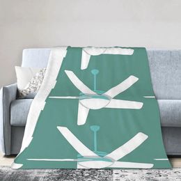 Blankets Ceiling Fan Blanket Soft Warm Flannel Throw Bedding For Bed Living Room Picnic Travel Home Sofa