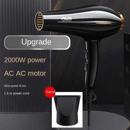 Dryers AUX Professional Hair Dryer for Men and Women with Negative Ion Technology Fast Drying 220V 24329