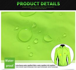 Windproof Cycling Jacket Men Women Mountain Bike Jersey Bicycle Wind Jacket Reflective Cycling Vest Waterproof MTB Windbreaker