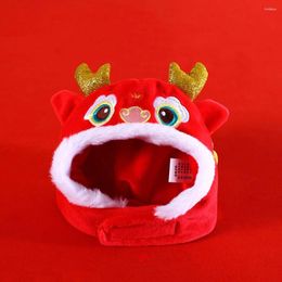 Dog Apparel Cat Hat Costume Dragon 2024 Chinese Year Ears Cats Small Dogs Kitten Puppy