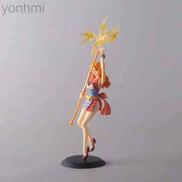 Anime Manga One Piece Figuarts Zero Nami WT100 Anniversary Daikaizoku Hyakkei Anime Figure Action Model Figurals Brinquedos Toys Gift 24329