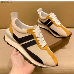 European Coloured Forrest Gump Shoes New Thick Sole Elevated Trendy Shoes Mens and Womens Genuine Leather Dad Shoes Breathable Sports and Casual Shoes