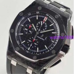 Nice AP Wristwatch Mens Watch Royal Oak Offshore Date Timing Automatic Mechanical Watch 26400AU.OO.A002CA.01