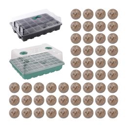 Pots 24 Hole Seedling Tray Seedling Tray Seed Starter Tray Plant Greenhouse Growth Kit Flower Plant Germination Pot