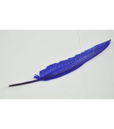 WholeBlue Feather Quill Black Ink Retro Ballpoint Ball Point Pen1388968