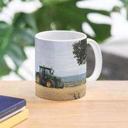 Mugs Combine Harvester And Tractor Coffee Mug Cute Different Cups Glass Ands