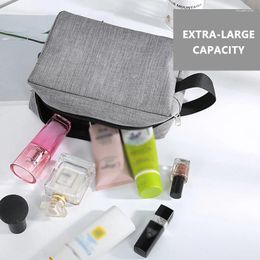 Storage Bags Travel Mens Toiletry Bag Women Cosmetic Necessaire Case Waterproof Ladies Makeup Beauty Wash Pouch Handbag Organisers Razor
