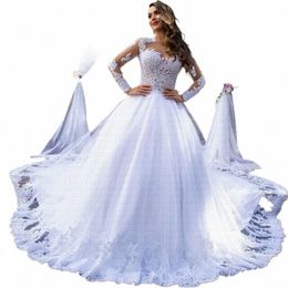 appliques Vestidos New Amazing Train Wedding Dr Stunning Neck Vestido De Noiva Wedding Bridal Gowns C2aF#