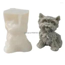 Baking Moulds Little Dog Epoxy Gypsum Handwork Soap Mould Plasters Making Supplies