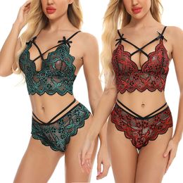 Cheap price Women Sleepwear good quality Pyjamas Factory Plus size Transparent robes Women Sexy Lace Lingerie Online celebrities live fashion hot sexy underwear