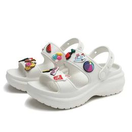 Sandals 2023 South Korea Wedge Platform High Heels Womens Shoes Outdoor Beach Peep Toe Non slip H2403280BX0