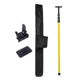 Shower Curtains Level Lifting Rod Piece Adjustable Automatic Levelling Bracket For Home Indoor