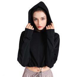 Lu Align Sleeve Women's Long T-Shirt Women Pro Slim Warm Up Dynamic Active Maroon Hoodie Loose Running Yoga Jacket For Athletic Girls Lemon Sports 2024